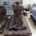Granite Design Tombstone Granite Black Granite Column Design Tombstone Headstone Cover