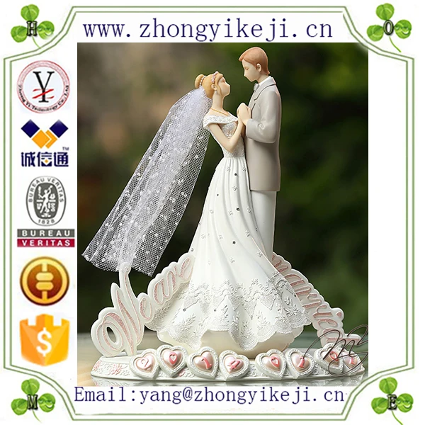 products polyresin handmade classical resin wedding souvenirs