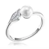 SSDR16 New Design Pearl Ring Blank Mount for Pearls Mounting for Jewelers