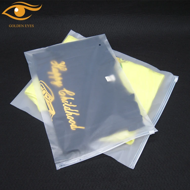 Ldpe Slider Ziplock Bag Custom Plastic Zipper Bag For Underwear