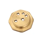WNE-16 2 1/4" Large Flange Brass Immersion Pipe Flange for Heating Element