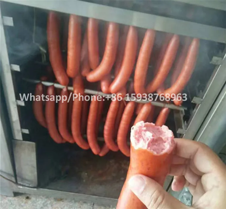 30Kgs Automatic Sausage Fish Electric Smoking Stove Smoked Meat Making Machine Chicken Roasted Oven