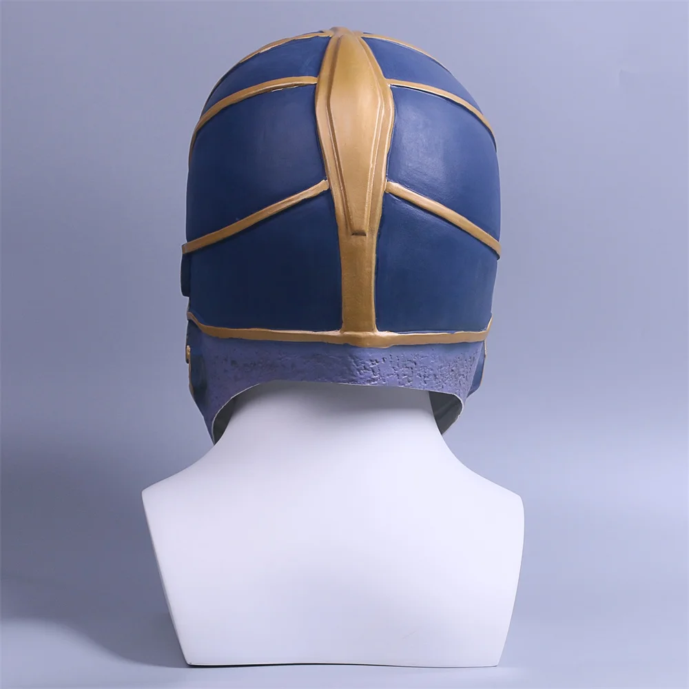 Avengers Infinity War Cosplay Thanos Mask Infinity Gauntlet Thanos Gloves Latex 3