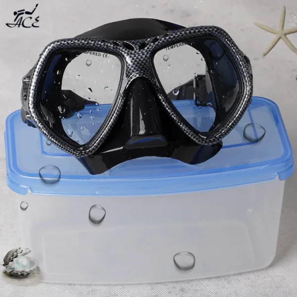Two Diving Set Series Equipment Freediving Mask And Snorkel Set With
