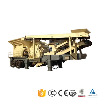 Good Mine Portable Mobile Brick Crushing Machine Truck Plant