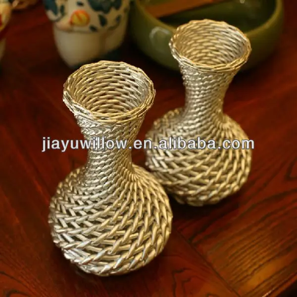 100%handmade craft exquisite wicker flower arranging wicker