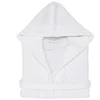 100% Cotton Classic Shawl Collar hooded Hotel Velour Bathrobe