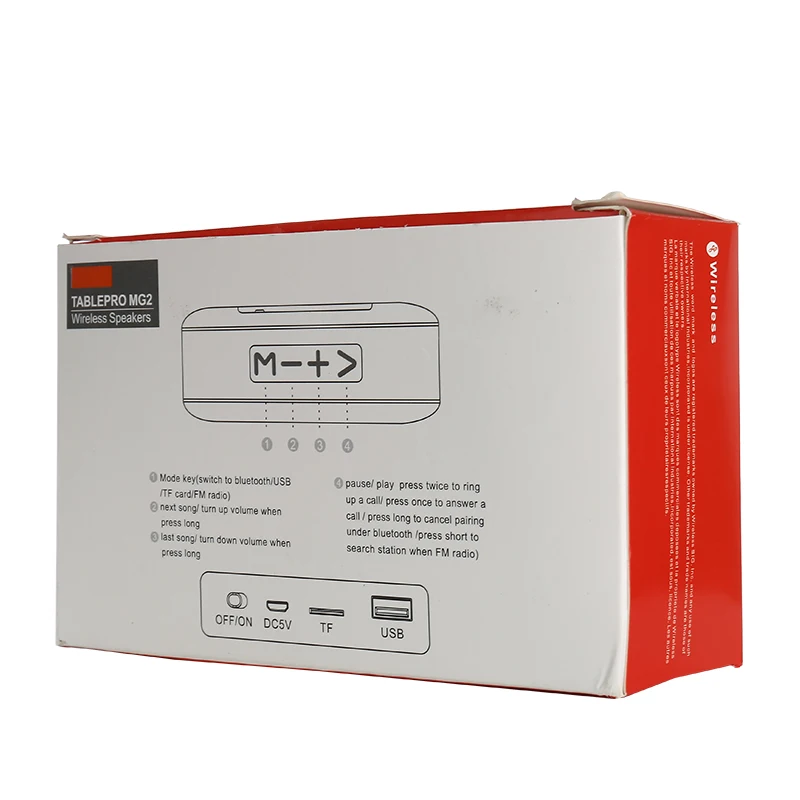 NEW Wireless Portable Audio MP3 Player Hands Free Bluetooth Speaker - ANKUX Tech Co., Ltd