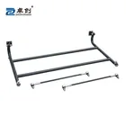 Four-bar horizontally-move simple lifting mechanism for bus luggage doors QF-B001