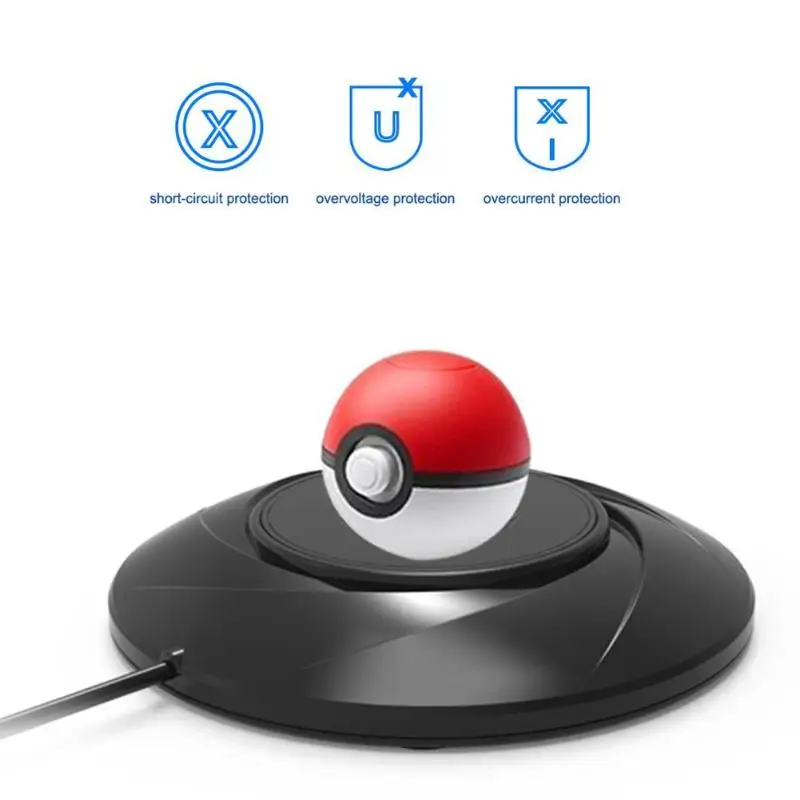 Charger Dock Station Stand Holder Charging Cable with Charging State Indicator for Switch Pokeman Pokeball For Poke Ball
Charger Dock Station Stand Holder Charging Cable with Charging State Indicator for Switch Pokeman Pokeball For Poke Ball