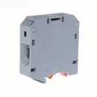 High Current Screw Steel-clamping Din Rail Terminal Block Connector