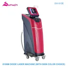 Newest black&white hair removal beauty salon RoHS approval supplier cooling circulation cosmetic machine