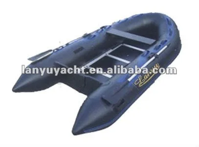 CE Blue Color Customized Aluminum Floor Inflatable Boats