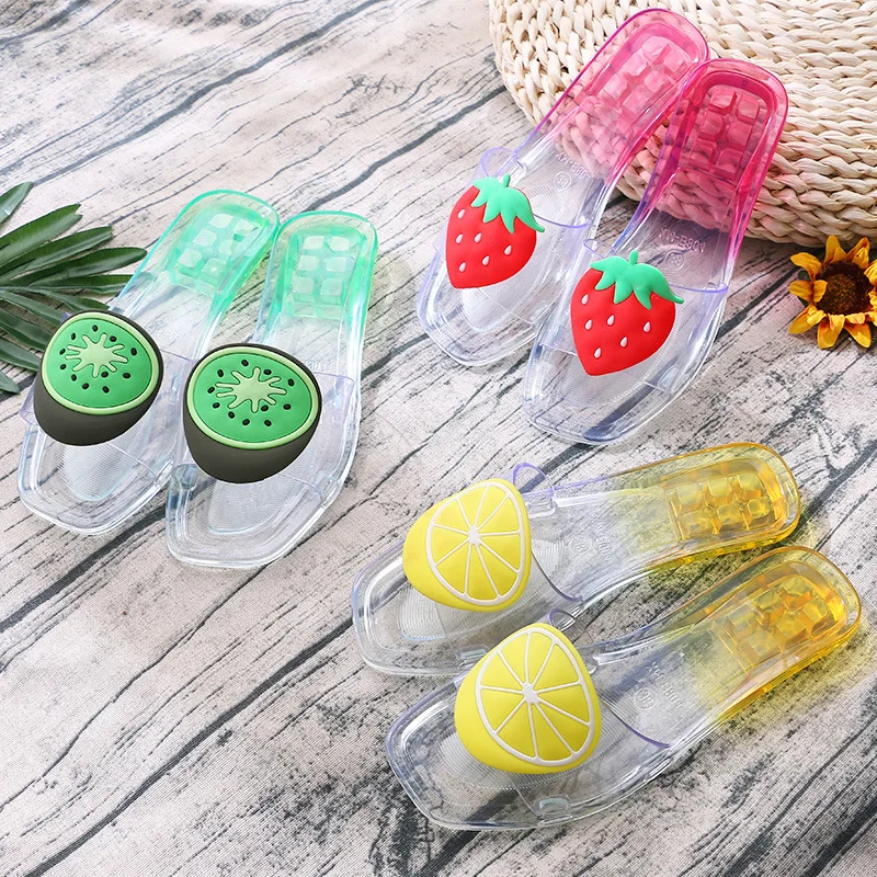 Summer boys and girls recreational beach seaside fruit sandals women's fashion shoes transparent crystal slippers
Summer boys and girls recreational beach seaside fruit sandals women's fashion shoes transparent crystal slippers