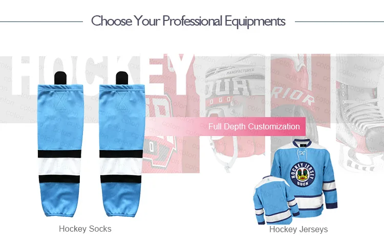 cheap custom made polyester wholesale blank hockey jersey european sublimation printing hockey socks