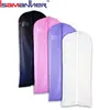 Long evening dresses covers bag cheap breathable nonwoven gown dress cover