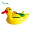 Inflatable cow shape electric animal bumper boat for promotion