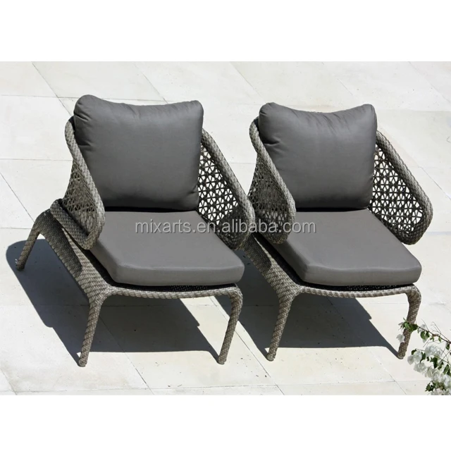 Garden furniture outdoor patio woven rattan wicker bamboo sofa chair set designs