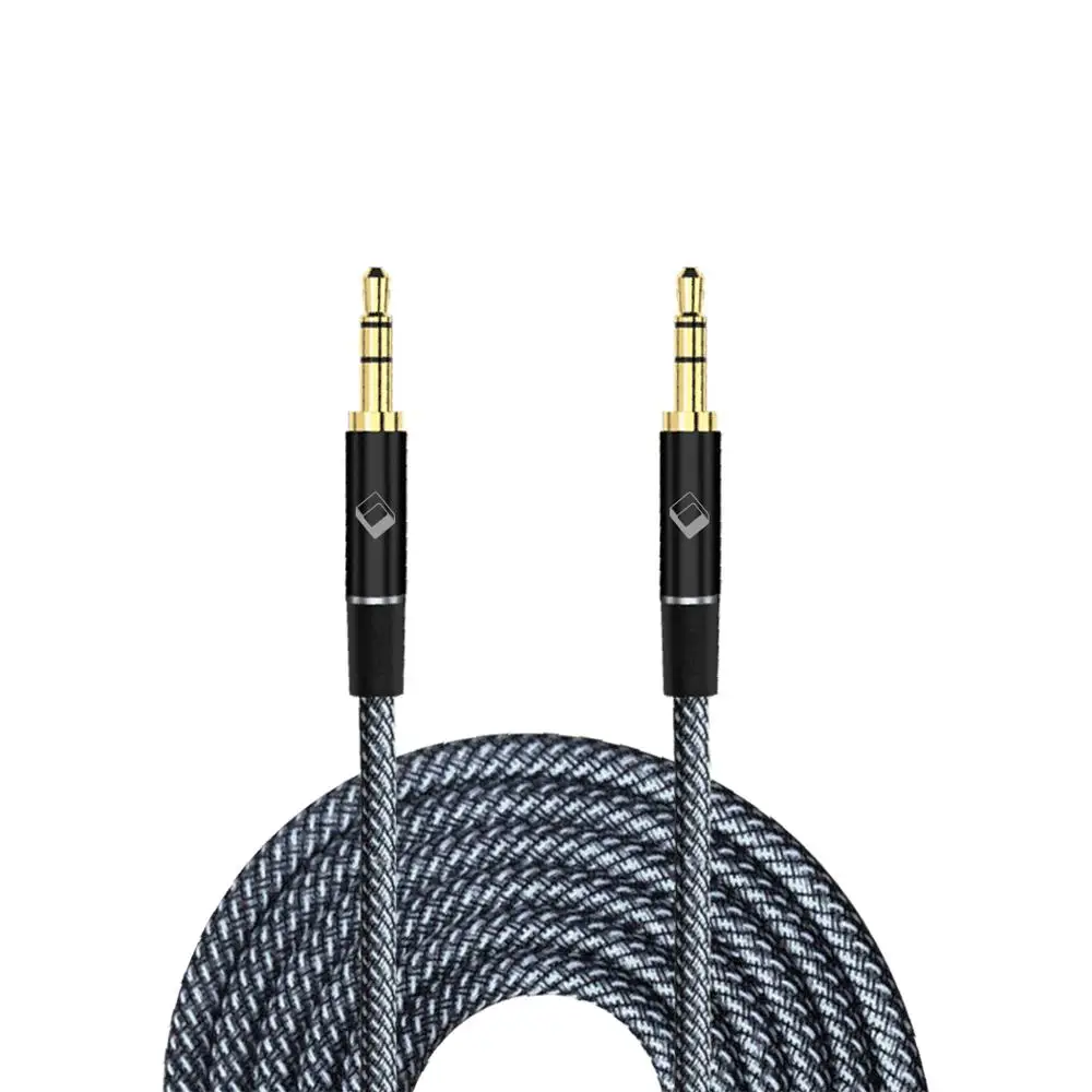 Amazon Hot sell Wholesale 1.2m Stereo aux sneak cable 3.5mm jack AUX Audio cable, White /black
Amazon Hot sell Wholesale 1.2m Stereo aux sneak cable 3.5mm jack AUX Audio cable, White /black