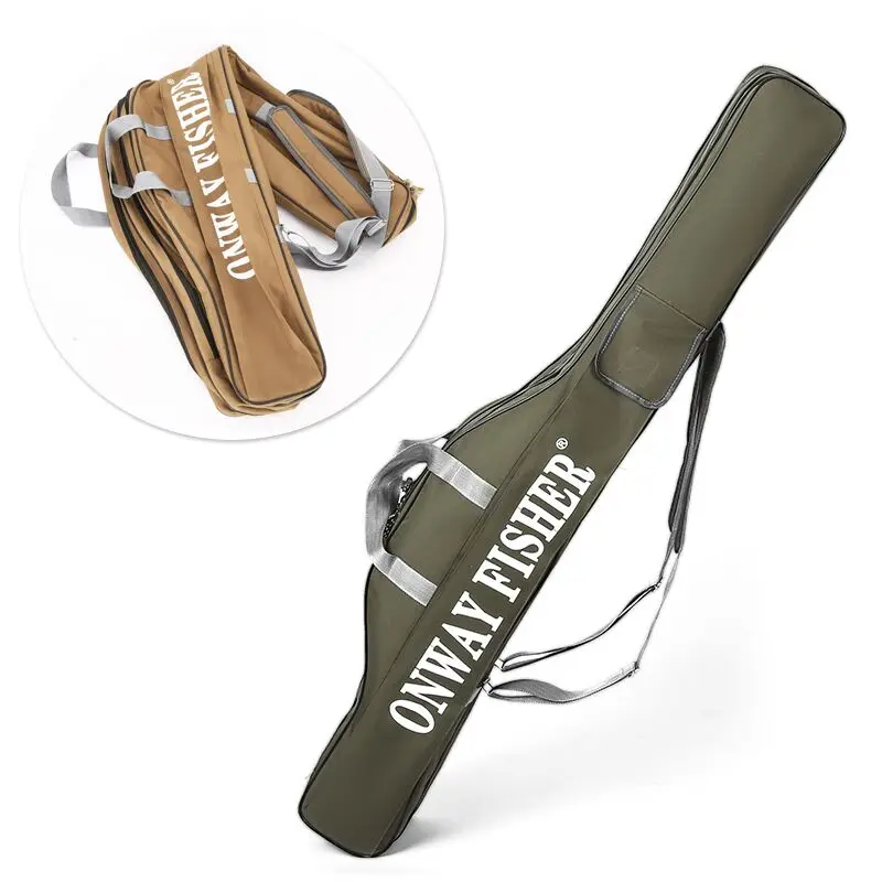 foldable waterproof fishing tackle bag canvas fly fishing rod case Fishing Reel Organizer Pol Storage Bag, Army green/yellow brown/light gray
foldable waterproof fishing tackle bag canvas fly fishing rod case Fishing Reel Organizer Pol Storage Bag, Army green/yellow brown/light gray