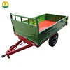 Kinger agriculture farm tractor mounted automatic tipping trailer