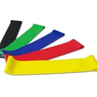 Mini custom elastic resistance bands exercise latex band