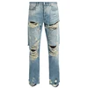 OEM Streetwear Distressed Straight-leg Jeans