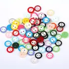 Hot sale wholesale four parts snap button resin buttons