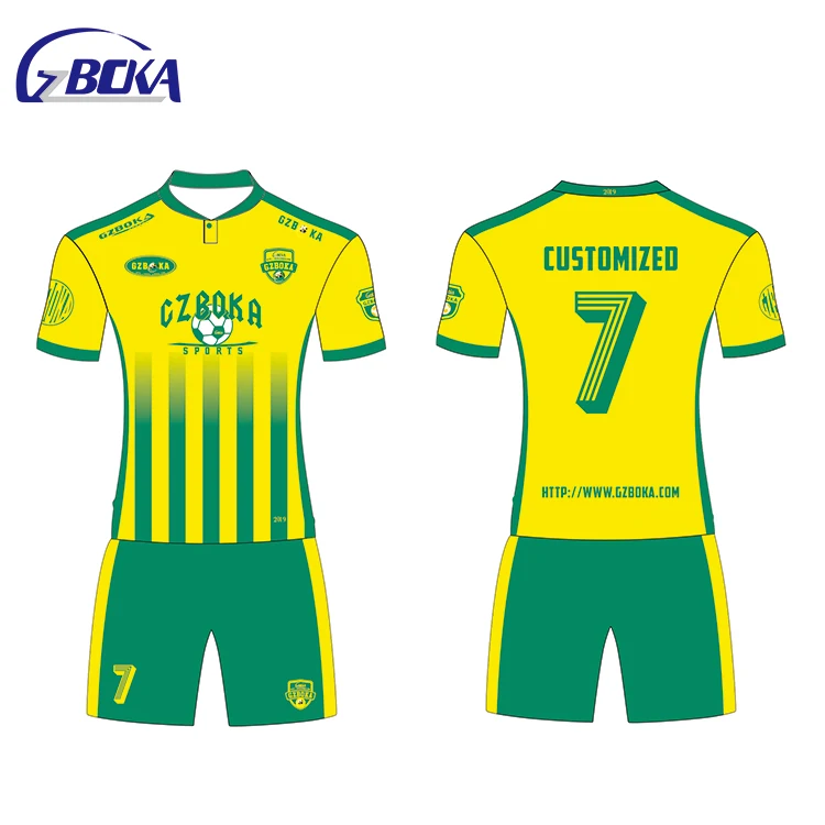 Hot sale thai quality football jerseys custom soccer wear kids, Any color is available
Hot sale thai quality football jerseys custom soccer wear kids, Any color is available