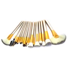Off-white fondation cosmetic tool Pro 24 pcs makeup brushes set