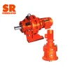 1:100 gear ratio right angle bevel cycloidal gearbox