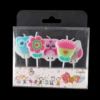 Birthday Candles Cartoon Craft Kids Gifts Cute owl wax Cake Candles Party Supplies Decor