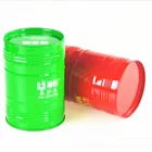 Oil drum shape metal tin box barrel tin can for tea packing