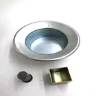 OEM sheet metal fabrication stamping deep drawn cap Deep Drawing stainless steel parts