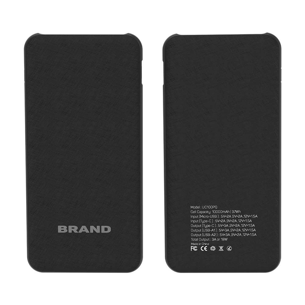 2019 New Portable 10000mAh Type-C PD 18W Fast Charging Power Bank for iPhone - ANKUX.COM
