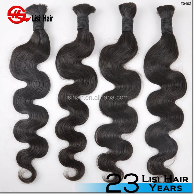 European Virgin Hair Kinky Curly Bulk Hair For Braiding Kinky