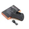Mini Touchpad Backlit wireless keyboard Air Mouse h9 remote for android tv box