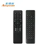 Shenzhen oem rohs 2.4g wireless air mouse mini dvd player codes led/lcd tv remote control for tcl sony lg android Samsung tv