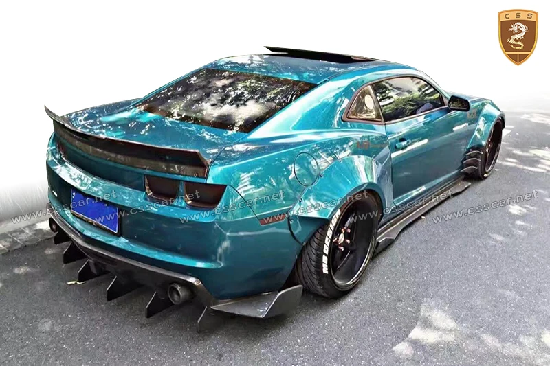 Luxury design MB style wide body kit for chevrolet camaro in cf+frp. 