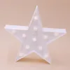 Plastic Marquee Star LED Decorative Hanging Lamp Kids Night Light