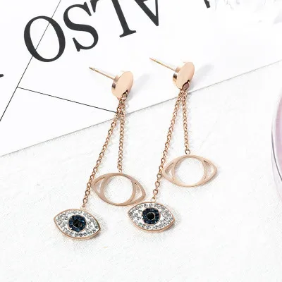 Trendy Rose Gold Women Elegant Diamond Devil's Eye Stud Earrings, Silver / gold / black / black / rose gold / blue ...
Trendy Rose Gold Women Elegant Diamond Devil's Eye Stud Earrings, Silver / gold / black / black / rose gold / blue ...
