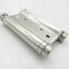 4"*1.5mm High quality ss201 double spring door hinge for wooden door and metal door