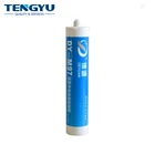 Acetoxy cure silicone products colored sealant