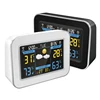Color LCD digital display app control usb operated wifi weather station with weather forecast and humidity alarm clock