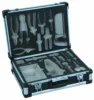 Superior Quality portable Handle hard plastic eva aluminum enclosure aluminum carrying tool case with foam