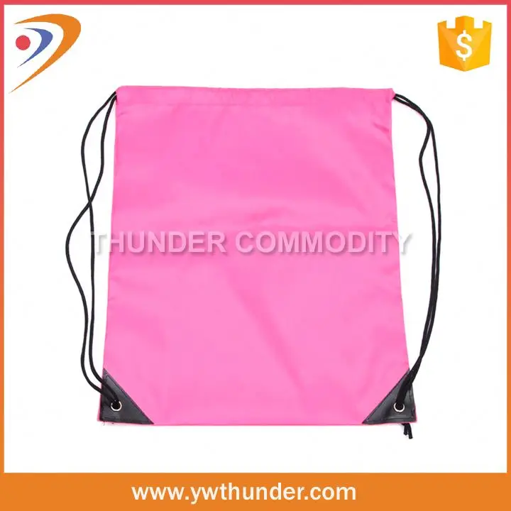 quality reusable silk screen logo printing custom drawstring bag