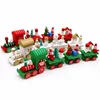 Christmas decoration, Christmas wooden Mini trains, Children's Christmas gift