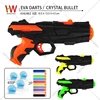 KIDS present Blaster Toy Gun with 2PCS Refill Soft Foam EVA Darts for Kids 400pcs water beads Hand Gun Blaster Gun Toy (HB02)