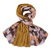 Fashionable Italian Design Awesome Cotton Feeling Maxi Turban Tippet Echarpe Girls Print Camouflage Camo Hijab Scarf