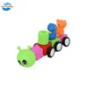 51 pcs various shape animal car construction toy baby soft block for kids